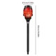 thumbnail image 3 of Luz De Antorcha De Llama Solar Pathway Light 12LED Luz de antorcha de seguridad para Patio Street Balcón (Multicolor 6), 3 of 6