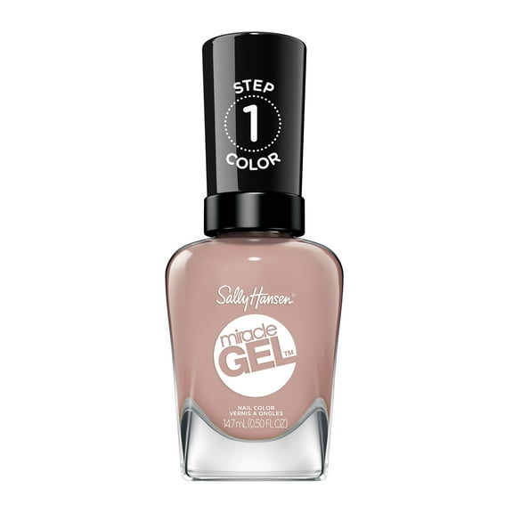Sally Hansen Miracle Gel Nail Polish, Love at First Flight, 0.50 fl oz, No UV Lamp Needed, Long Lasting