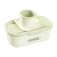 thumbnail image 1 of Vegetable Cutter 2 In 1 Garlic Grater Tool Garlic Slicer Multifunction Grinder With Catcher Hand Crank Kitchen Manual Chopper# end start#s# 2 in 1 design combines garlic grating and slicing for, 1 of 6