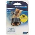 thumbnail image 2 of Camco Stainless Steel Solid Brass Water 45 Degree Valve- Easy Grip Valve Handles and Simple Water Hose Connection CSA Low Lead Certified - 20173, 2 of 2