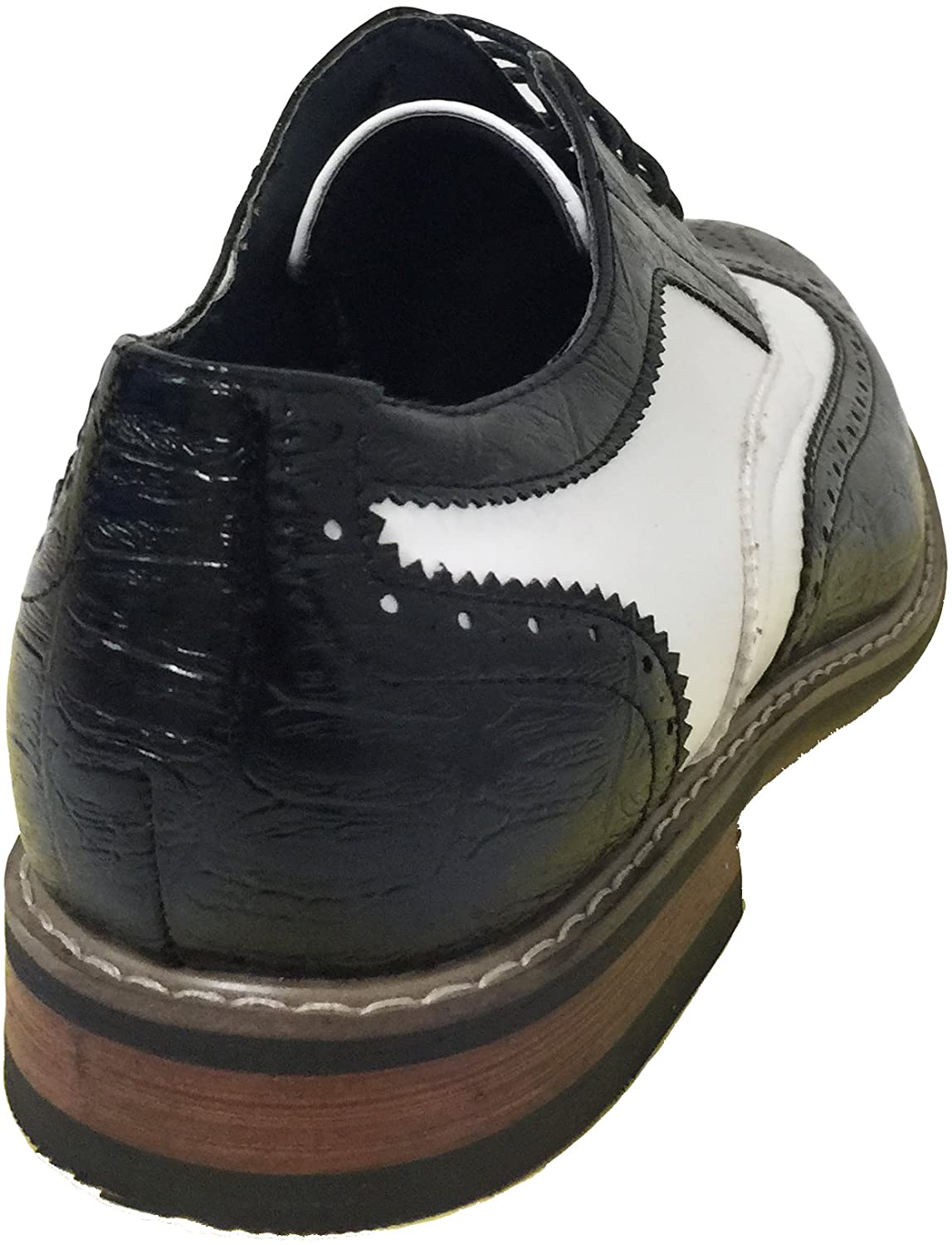 Men's Dress Shoes Wingtip Lace Up Brogue Oxfords Casual - image 5 of 5