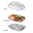 thumbnail image 3 of Ice Fruit and Vegetable Appetizer Tray 15-inch Party Tray Triple Layer, 3 of 6