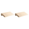 thumbnail image 3 of 2 almohadas para cabecera de cama, soporte para la espalda para cabecera de madera maciza, almohada de respaldo suave, cojín de cabecera para Té Mlik, 3 of 8