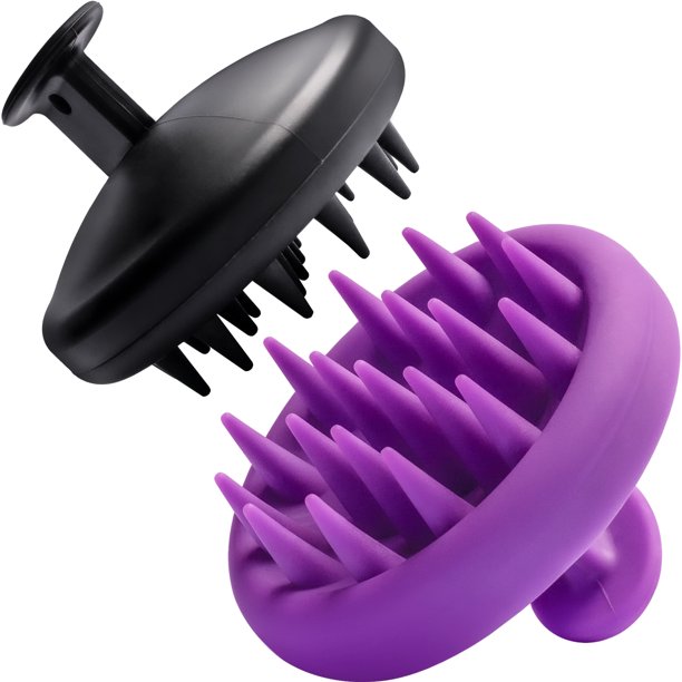 Hair Scalp Massager Shampoo Brush, Set of 2, Soft Silicone Hair Brush for Wet Dry Oily Curly Straight Thick Thin Rough Long Short Natural Men Women Kids Hair Care Tools Hair Scalp Massager Shampoo Brush, Set of 2, Soft Silicone Hair Brush for Wet Dry Oily Curly Straight Thick Thin Rough Long Short Natural Men Women Kids Hair Care Tools