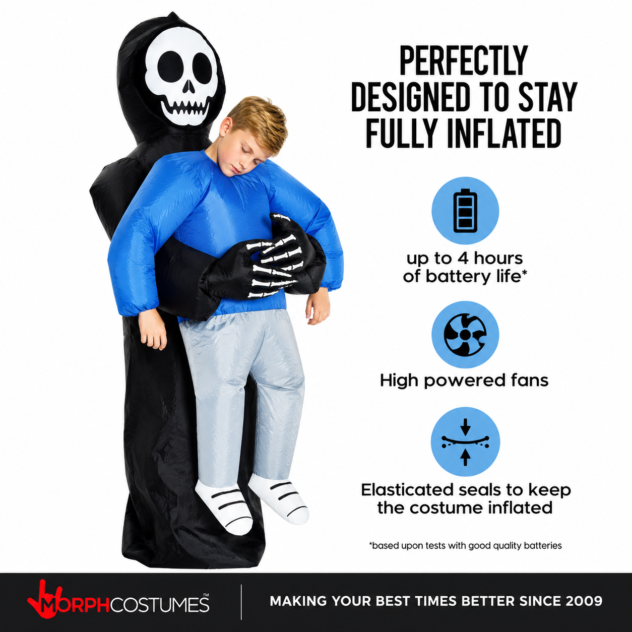 Morph Costumes Grim Reaper Pick Me Up Inflatable Costume photo 2