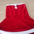 thumbnail image 2 of vestido de Papá Noel,Disfraz de Papá Noel para mujeres y niñas,disfraces de Navidad traje de Claus para mujer,Vestido de terciopelo Gorro y capa de Papá Noel Disfraces Cosplay,Ropa Traje, 2 of 8