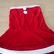thumbnail image 2 of Conjunto de disfraz de Papá Noel para mujer, vestido de terciopelo, ropa elegante con capa de Papá Noel. L manga, 2 of 7