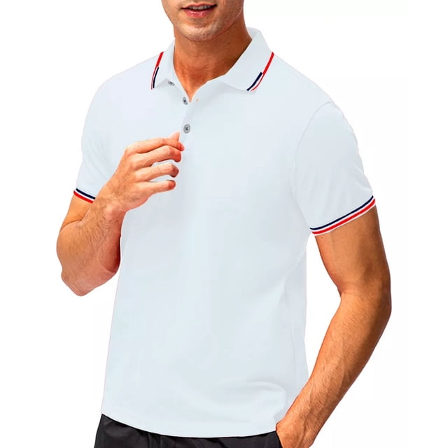 Playera Polo Hombre Manga Corta Moda Casual Camisa
