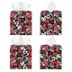 thumbnail image 2 of Balery Graffiti Valentine Day Porta Pañuelos de Cuero con Estampado – Funda Moderna Cuadrada para Caja de Pañuelos, Dispensador 5x5x5'', 2 of 7