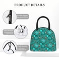 thumbnail image 4 of Honeii Sac à Lunch Isolé Imprimé Attrape-Rêves Boho Réutilisable pour Femmes avec Poche pour Travail Pique-Nique Voyage, 4 of 6