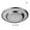 Silvery2, variant on Titanium Purification Dinner Plate, Stainless Steel Outdoor Plate, Antibacterial and Shatterproof, for Camping Party Event, Easy to Clean and Portable.