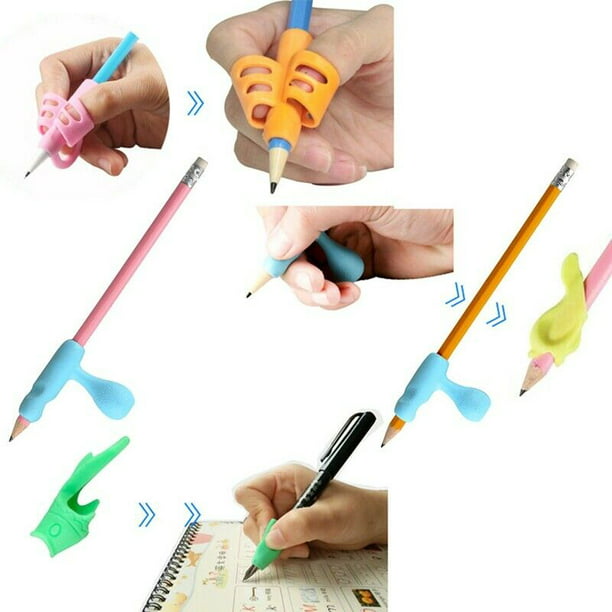13pcs Kids Pencil Holder Hold Pen Aid Grip Posture Correction Device ...