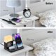 thumbnail image 4 of C3 Pro Estación de Carga Plegable 6 en 1 para Múltiples Dispositivos con Luz Despertador Cargador de 18W para iPhone 15/14/13/12/11 para Apple Watch Cargador para AirPods 3/2/Pro Regalo para Mujer Hom, 4 of 4