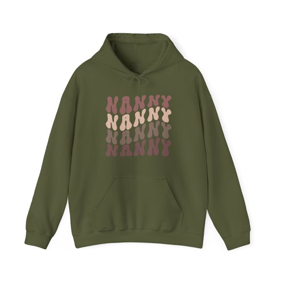 Nanny Hoodie, Gifts, Hooded Sweatshirt