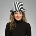 thumbnail image 3 of Underwraps UDW-29907-C Gothic Top Hat Adult Costume Accessory, 3 of 3