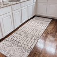 thumbnail image 4 of Alfombra Runner Art&Tuft, 76 x 244 cm, suave y lavable, color marfil, 4 of 6
