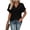 Black, variant on Womens Summer Tops Short Rolled Sleeve Shirts 2026 Fashion V Neck Clothes