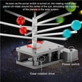 thumbnail image 2 of Baohd Solar System Planetary Model Toy Rotating Spherical Interaction Projector Technology Educational Assembly Props, 2 of 9