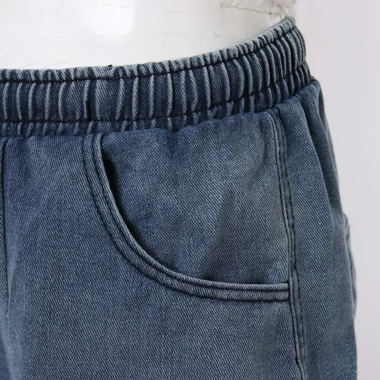 B91xZ Men's Fashion Ripped Short Jeans Comfort Flex B91xZ Men's Fashion Ripped Short Jeans Comfort Flex