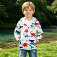 thumbnail image 2 of Karoyedx Toddler Rain Coat Toddler Boys Windbreaker Jackets Baby Boy Lightweight Pocket Zip Up Hooded Jackets Kids Casual Outerwear Orange Size,3-4 Years, 2 of 9