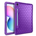 thumbnail image 1 of Silicone Case for Samsung Galaxy Tab S6 Lite 10.4'' 2020/2022, Fintie [S Pen Holder] Honey Comb Series Kids Friendly Light Weight Shock Proof Protective Cover Model SM-P610 (Wi-Fi) SM-P615 (LTE), 1 of 7