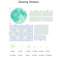 thumbnail image 3 of Fwttom Night Light Cling Window Decal Bedroom Door Cabinet Wall Decor Sticker, 3 of 7