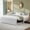 1: Beige, variant on Harper & Bright Designs Twin Size L Shaped Platform Bed with Pop Up Trundle, Wood Upholstered Corner Bed Frame for Bedroom, Beige