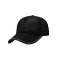 thumbnail image 1 of Gorra de béisbol, gorra de béisbol con visera para el sol, ajustable, ligera, para exteriores, de verano. Negro, 1 of 9