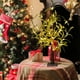 thumbnail image 5 of Decoración de hojas de olivo con luces de árbol de Navidad | Luz nocturna LED blanca cálida de 60CM | USB/Batería | Lámpara de acento de escritorio de plástico | Decoración navideña ambiental, 5 of 6