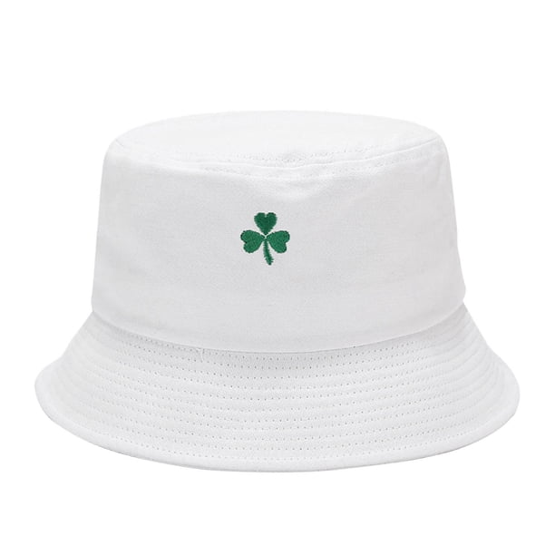 Sombreros Al Aire Libre para Mujeres Hombres Y Mujeres Unisex San Patricio Día Impreso Sombrero de Pescador, Casual Gorra de Verano para Uso Diario