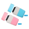 thumbnail image 3 of Unique Bargains Identité Vol Protection Rouleau Timbre Ensemble, 2 Pcs en Plastique de Sécurité de la Vie Privée Timbre, Rose Bleu, 3 of 6