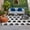 Black, White, Gray, variant on Football Texture Outdoor Rug for Patio/Deck/Porch, Non-Slip Large Area Rug 5 x 7 Ft, Abstract Art Black White Hexagon Indoor Outdoor Rugs Washable Area Rugs, Reversible Camping Rug Carpet Runner