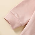 thumbnail image 7 of Durtebeua Hoodie For Boys Kids Sweatshirt Toddler Baby Boys Girls Basic Crewneck Pullover Sweatshirt Children's Solid Sweater Tops Pink,6-9 Months, 7 of 7