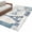 Blue, variant on Eiffel Tower Area Rugs 5'x8', Washable Small Throw Rugs for Classroom Bedroom, Vintage France Romantic European Paris City Art Indoor Outdoor Rug Non-Slip Low Pile Carpet Runner Reversible Floor Mats
