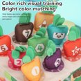thumbnail image 3 of Muñeco De Zanahoria Interactivo Para Niños, Juego De Combinación De Colores Y Clasificación De Números, Juguete De Peluche Suave Y Duradero, Reutilizable, Iluminación De, 3 of 7