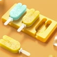 thumbnail image 2 of Necvior Foot Shape Ices Cream Molds Ices Stick Ices Cream Mold Tray Ices Cubes Making Tool Cake Candy Mold with Lids & Stick, 2 of 20
