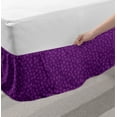 thumbnail image 2 of Ambesonne Multi-color Gathered Microfiber Bed Skirt, Full, 2 of 2