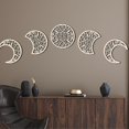 thumbnail image 4 of 5Pcs Moon Phase Wall Decor Hollow Out Moon Phase Wall Art Decor for Bedroom, 4 of 4
