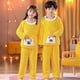 thumbnail image 1 of Pijamas de franela para niños pequeños, ropa de dormir cálida para bebés, conjunto de ropa para niños, traje de Casa de felpa para niños, otoño e invierno, nuevo, 1 of 4
