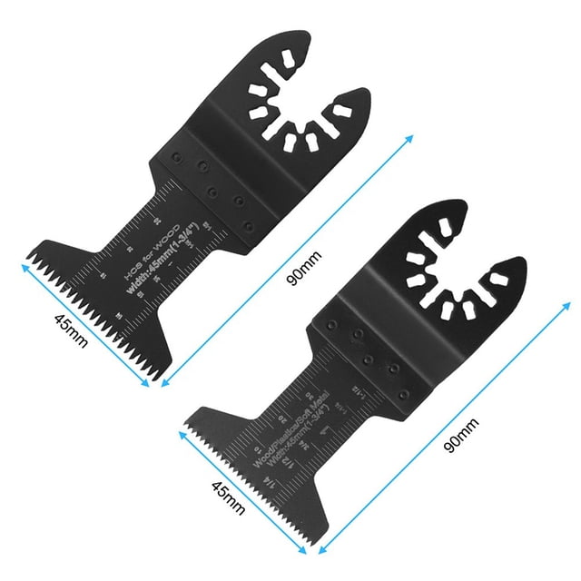 Chendee 45Mm Hcs Saw Blades Oscillating Multitool For Renovator Power Cutting Tools,2Pcs