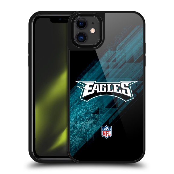 Head Case Designs NFL Philadelphia Eagles Logo Blur Gel Armour Case For Apple iPhone 11