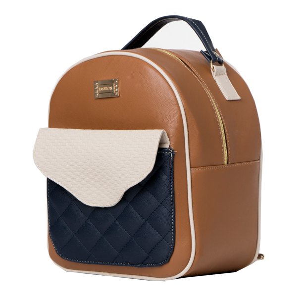 Mochila de Moda FANA para Mujer Gloria Camel FANA Bolso de Mano