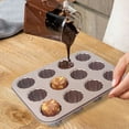 thumbnail image 5 of 12-Cavity Professional Bakeware Set: Non-Stick Madeline Pans, Canele Molds & Donut Pan for Baking - Multi-Use French Madeleine Pan, Cannoli Forms, Cheesecake Molds & Chocoflan, 5 of 5