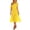 Yellow 07, variant on Karymi One Shoulder Polka Dot Midi Dress, Tie Strap Off Shoulder Flowy Chiffon Long Dress, Summer Casual Party Vacation Dress Easter Dresses for Women