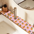 thumbnail image 2 of Yayeee Faucet Mat for Kitchen Sink 30" Diatomite Long Splash Guard Pad, Cartoon Oranges, 2 Pack, 2 of 7
