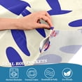 thumbnail image 4 of Valance 54x18In Kitchen Curtain Living Room Curtain Bedroom Curtain Balcony Door Curtain Utility Room Curtain Beautiful Blue Pattern, 4 of 6