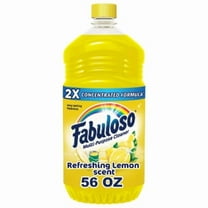 Fabuloso Lemon Scent Multi-Purpose Cleaner - 2X Concentrated Formula Floor Cleaner - 56 fl oz
