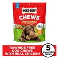 thumbnail image 3 of Milk Bone GnawBones Rawhide Free Dog Chews With Real Chicken, Long Lasting Dog Treats, Small/Medium, Bag of 5, 3 of 11