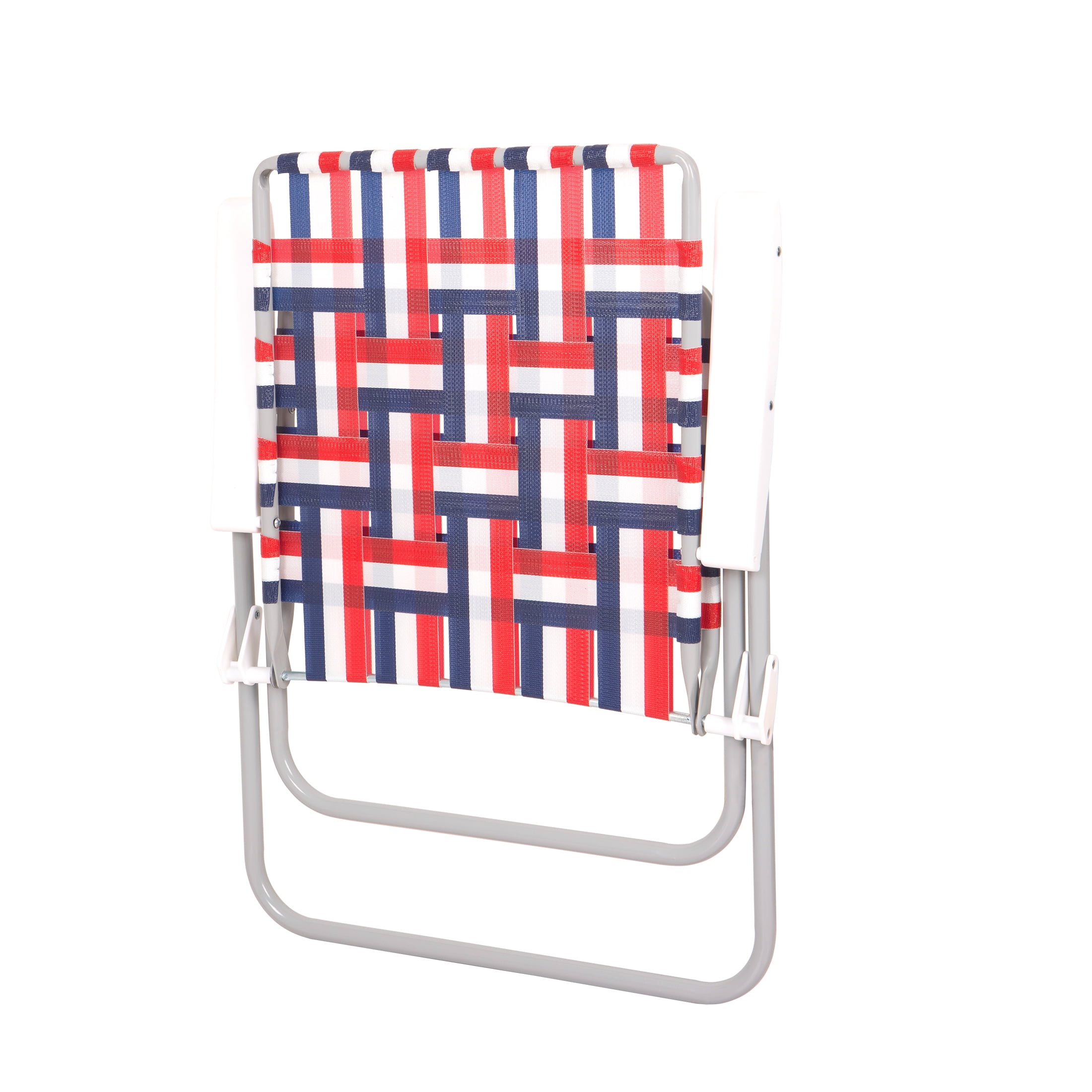 Mainstays High Back Steel Frame  Strap Chair, Multicolor2 Pack