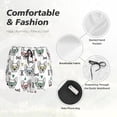 thumbnail image 4 of KLL Cute French Bulldog Pattern Shorts Women,Athletic Shorts High Waisted Running Shorts Pocket Sporty Short Gym Elastic Workout Shorts-XX-Large, 4 of 7